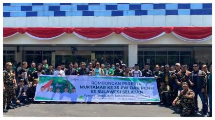 Rombongan Romli Sulsel Tiba di Surabaya Usai Tempuh 30 Jam Perjalanan Laut