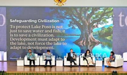 Anwar Hafid Bawa Pesan Pelestarian Danau Poso ke Forum Internasional