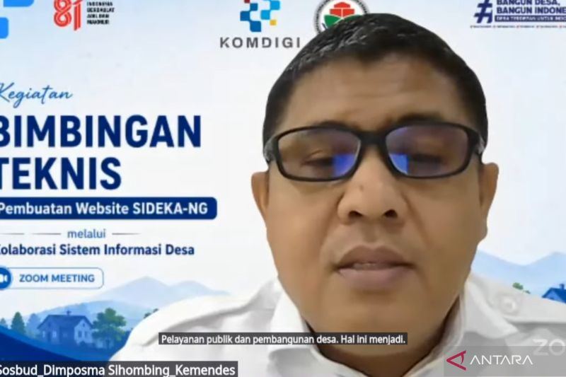 Kemendes: Sideka-NG bantu desa sampaikan potensi-kebutuhan pembangunan