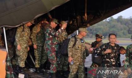 Ratusan Personel TNI Perkuat Pencegahan Karhutla di Kalimantan Timur