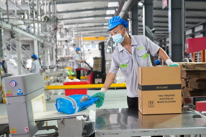 Perusahaan China rambah pasar global dengan produk pasir kucing
