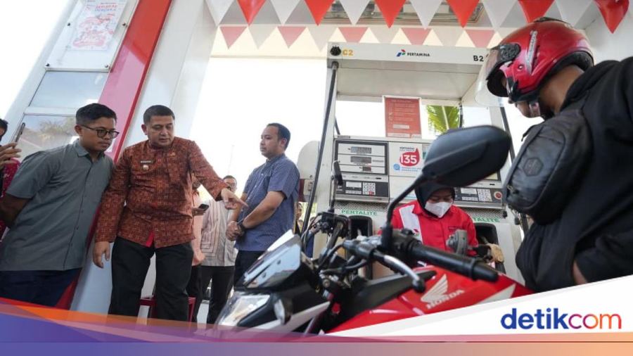 Appi Usul Antrean Truk-Bus di SPBU Makassar Dimulai Pukul 21.00-05.00 Wita