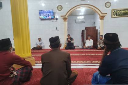 Cegah karhutla, polisi Muara Enim gelar Subuh keliling