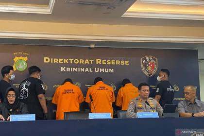 Kriminal jakarta, pedagang cermin tewas hingga produksi tembakau sinte