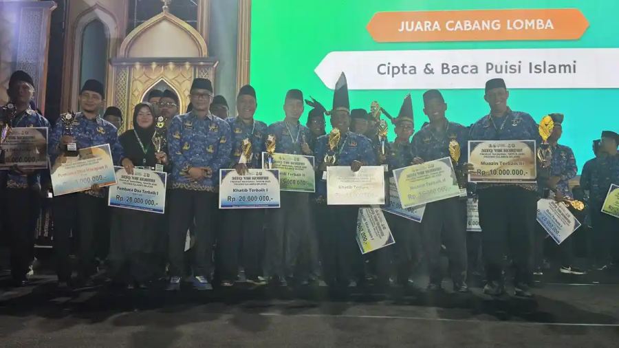 3 ASN Sidrap Juara MTQ KORPRI Nasional, Syahar: Bukti Nene Mallomo Lumbung Penghafal Al-Qur’an