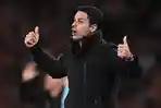 Arteta Masuk Jajaran Pelatih Elite Liga Inggris usai Bawa Arsenal Menang di Villa Park
