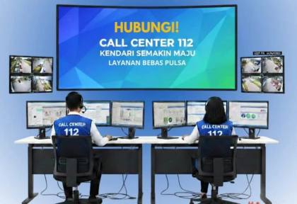 Call Center 112 Kendari Terima 2.740 Panggilan, 757 Diantaranya Prank | LPP RRI