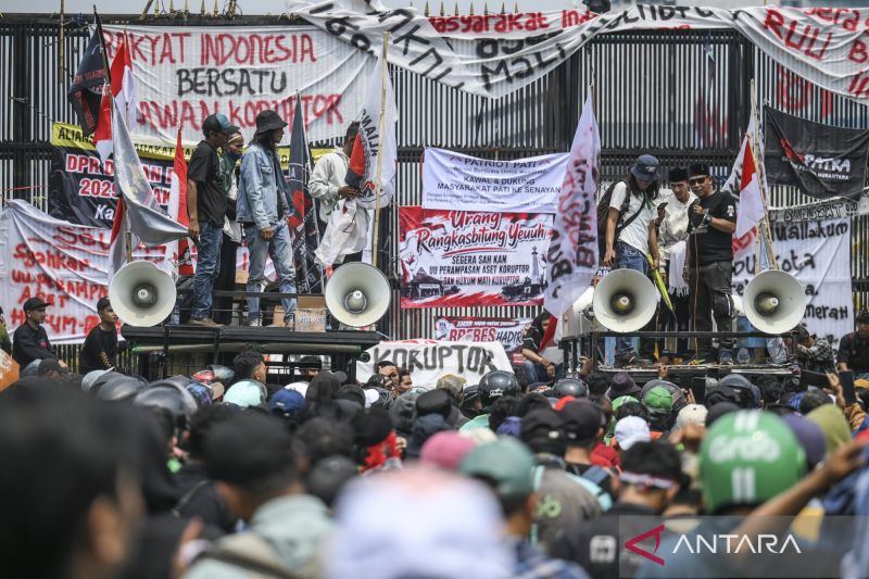 Hoaks! Video Jakarta membara pada demo 27 Agustus
