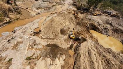 Tambang Emas Ilegal di Sungai Suso Naik Level, Pemkab Luwu Minta Gakkum KLH Turun Tangan