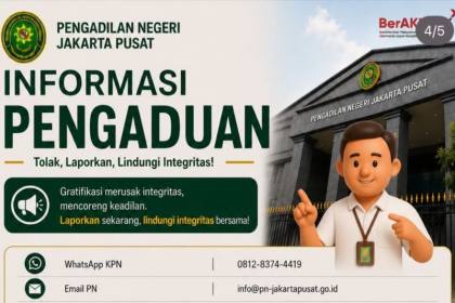 PN Jakpus perkuat komitmen wujudkan peradilan bersih dan bebas suap