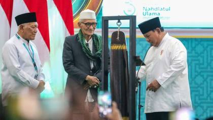 Prabowo Ucapkan Selamat ke Gus Kikin dan Miftahul Achyar