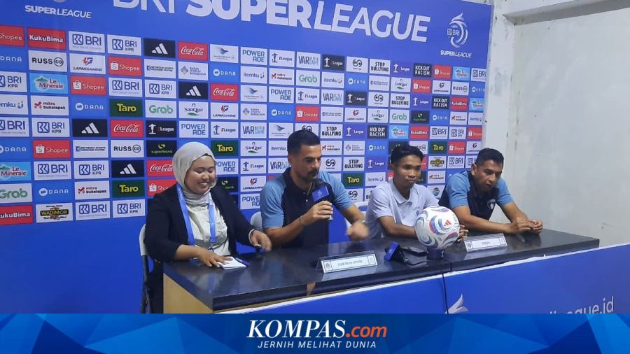 Dipinjam dari Persib, Carlos Pena Kagumi Mentalitas Dion Markx