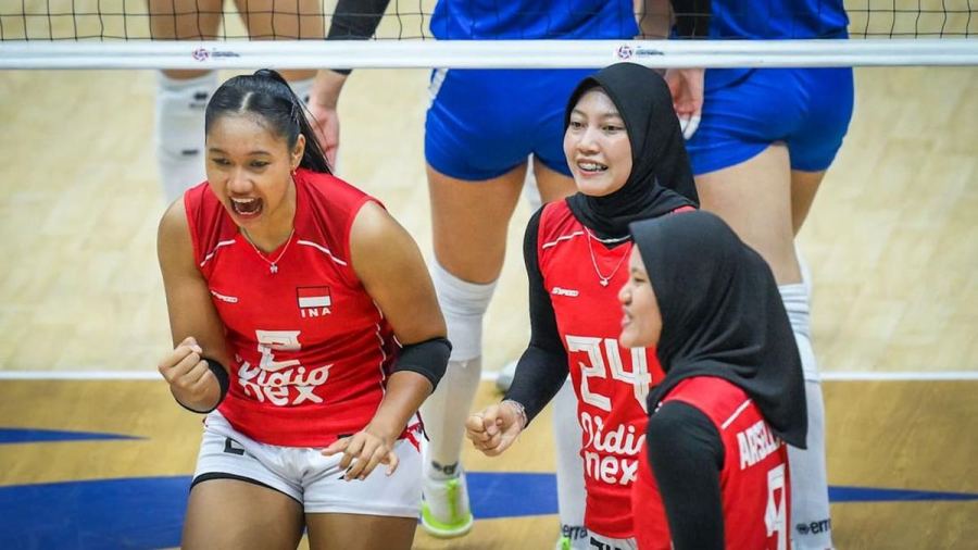 Jadwal Indonesia vs Thailand di AVC Women's Continental 2026
