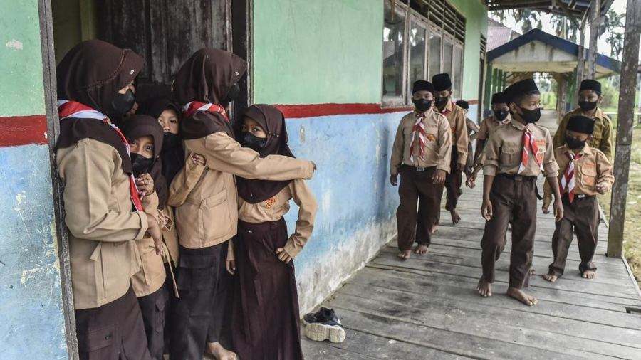 FOTO: Karhutla di Tanjung Jabung Timur
