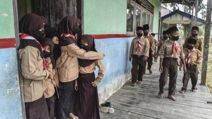 FOTO: Karhutla di Tanjung Jabung Timur