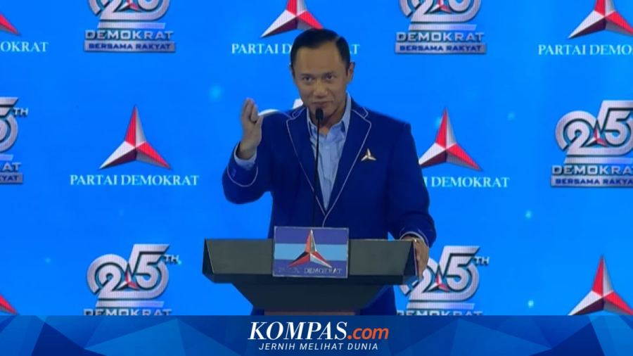 Di Balik HUT Ke-25 Demokrat: AHY Luruskan Pidato, Prabowo Terbuka pada Kritik