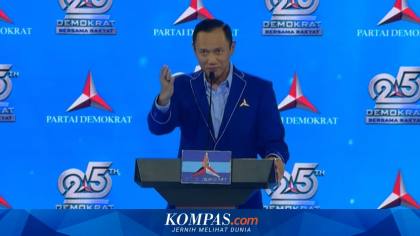 Di Balik HUT Ke-25 Demokrat: AHY Luruskan Pidato, Prabowo Terbuka pada Kritik