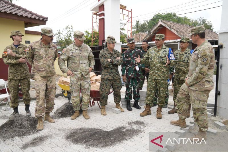 TNI gandeng militer negara sahabat perbaiki sekolah di ajang SGS