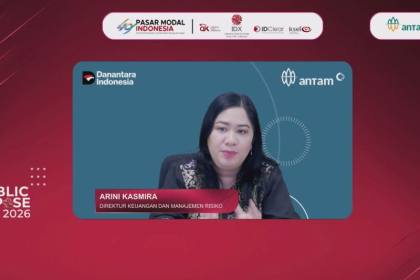 Antam membukukan laba bersih Rp6,91 triliun pada semester I-2026