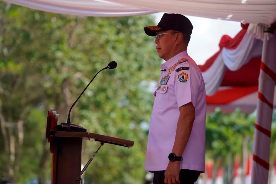 Koltim Perkuat Mitigasi Bencana Melalui Apel Siaga Karhutla Sultra | LPP RRI