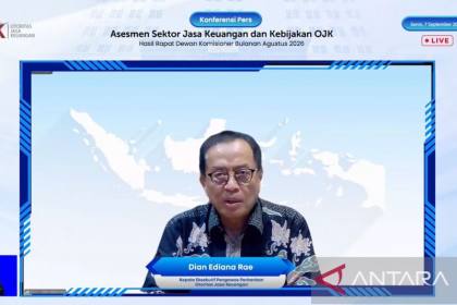 OJK: Penyaluran kredit perbankan capai Rp9.135 triliun per Juli 2026