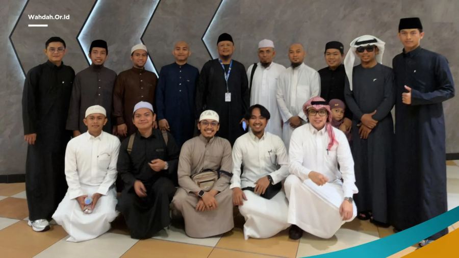 Dari Lima Universitas, Kader Wahdah di Saudi Terima Taujihat Ketua Dewan Syariah Wahdah Islamiyah