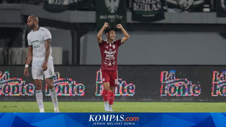 Hasil Bali United Vs PSS Sleman 2-1: Serdadu Tridatu Berpesta di Laga Pembuka