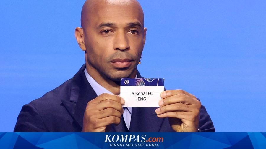Hasil Undian Liga Champions Arsenal, Menjamu Real Madrid dan Tandang ke Bayern