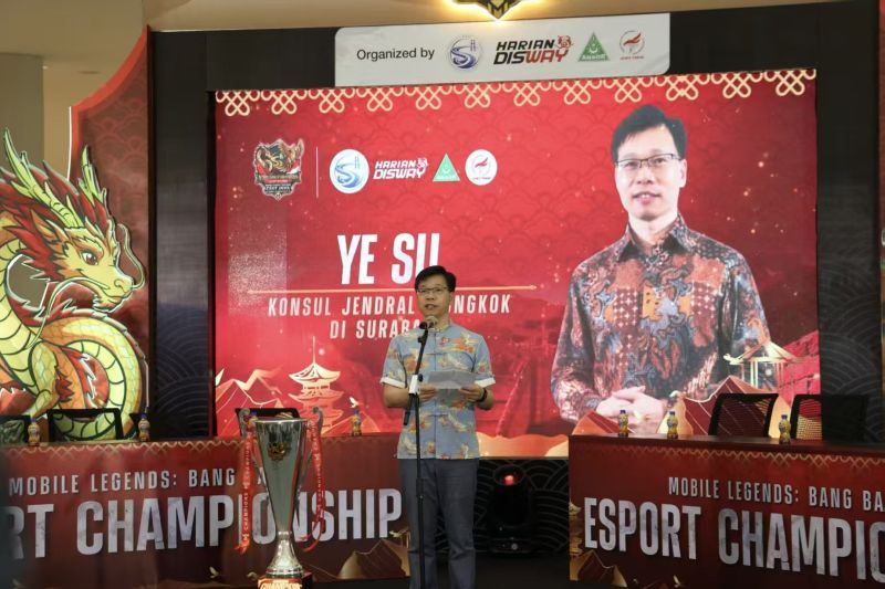 Kejuaraan esports Konjen China Cup Jawa Timur 2026 sukses digelar