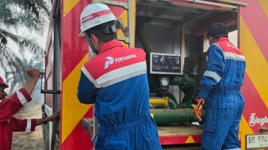 Karhutla Dekati Sumur Minyak Pertamina Riau