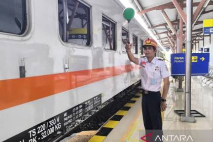 Operasional kereta api di Sumut tetap normal pasca erupsi Sinabung