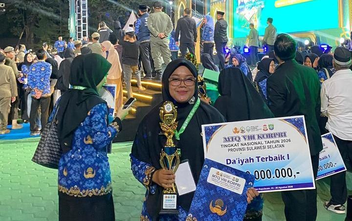 Dua Penyuluh Agama Islam Raih Terbaik 1 MTQ Korpri Nasional 2026
