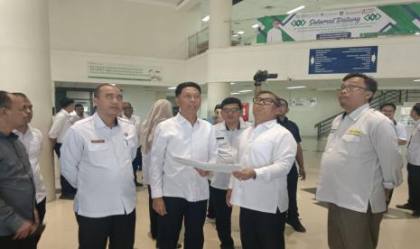 Wagub Kepri Pastikan Perbaikan RSUD RAT Rp19 Miliar Penuhi Standar Kemenkes