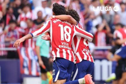 Diwarnai kartu merah, Atletico Madrid ditahan imbang Villarreal 2-2