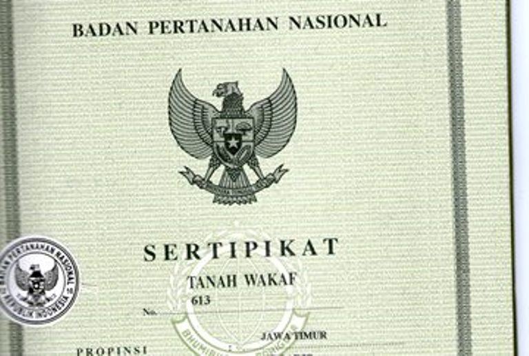 Selama 2 Tahun , Kementrian ATR/BPN Telah Sertifikasi 53.431 Bidang Tanah Wakaf