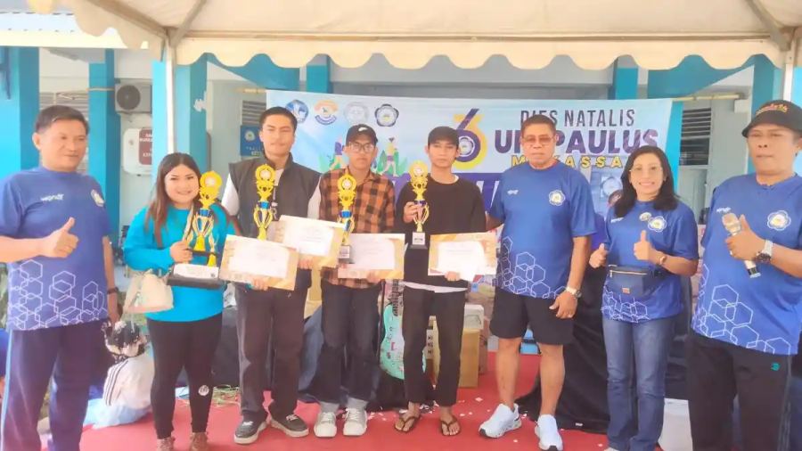 Fun Walk Dies Natalis ke-63 UKI Paulus Makassar Diikuti 1.000 Peserta, Ada Doorprize Sepeda Listrik