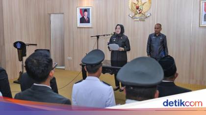 Lantik Sekdis-Lurah, Walkot Kendari Siska Tekankan Integritas dan Pelayanan