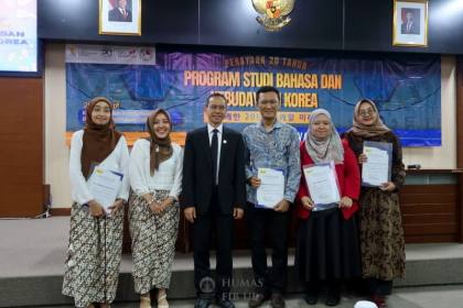 UI: Pengembangan Prodi Bahasa & Budaya Korea investasi jangka panjang