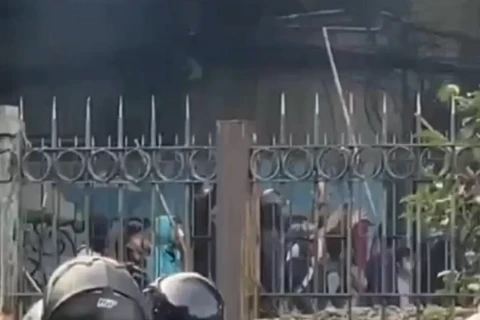 Pasca Bentrok Massa dan Polisi di Pejompongan Tanah Abang, TNI Dikerahkan Amankan Lokasi