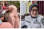 Bupati Pangandaran Citra Pitriyami Ditolong Warga saat Jembatan Gantung Pongpet Ambruk