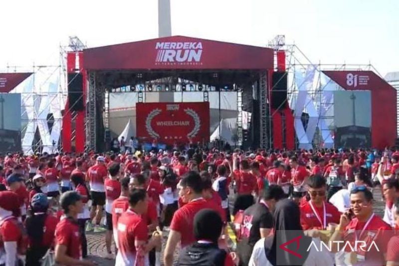 Merdeka Run 2026 di Jakarta Pusat berlangsung aman dan kondusif
