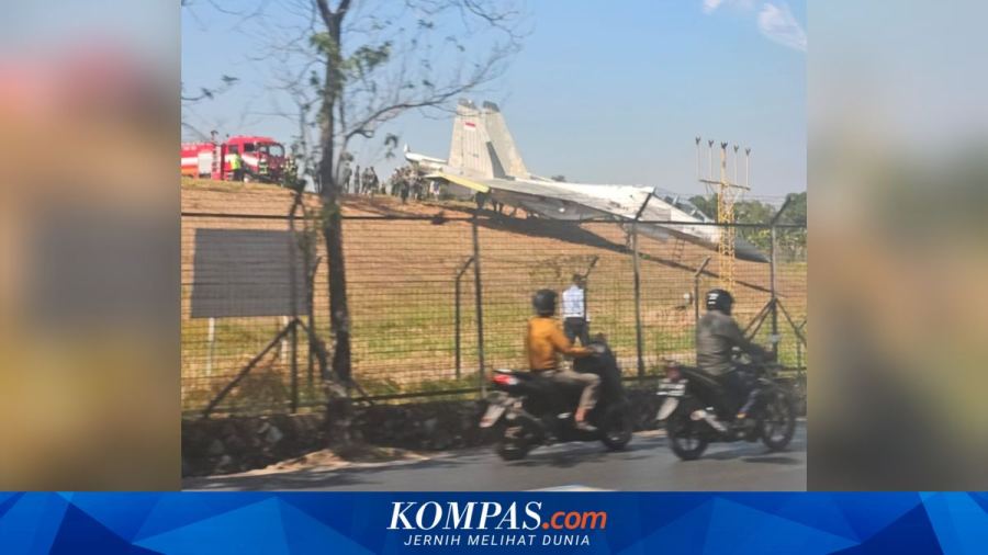 Sukhoi yang Tergelincir di Lanud Hasanuddin Tak Rusak, Bakal Jalani Tes Berikutnya