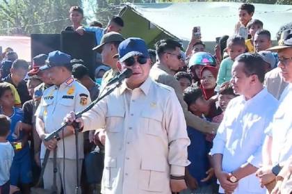 Prabowo ke Korban Gempa NTT di Nagekeo: MBG Mau Dilanjutkan atau Tidak?