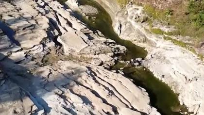 Sungai Bogowonto Mengering, Pemandangannya Bak Grand Canyon Mini