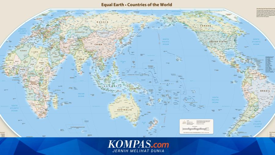 Mengapa Peta Dunia Berubah, Apa Saja Bedanya?