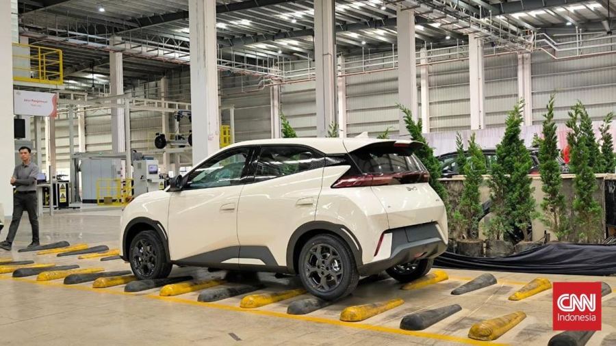 Sudah Bangun Pabrik, Berapa Utang Produksi Mobil Listrik BYD di RI?