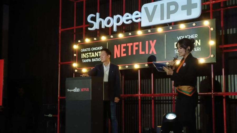 Shopee Gandeng Netflix Jadi Mitra Strategis di ShopeeVIP+