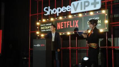 Shopee Gandeng Netflix Jadi Mitra Strategis di ShopeeVIP+