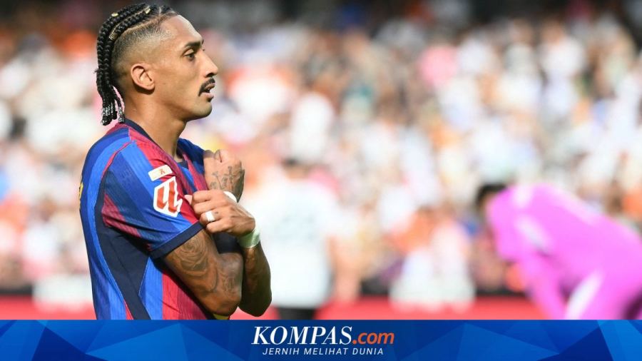 Raphinha Samai Rekor Gol Messi dan Lewati Statistik Ronaldo di Liga Spanyol