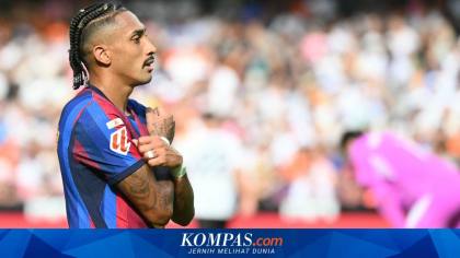 Raphinha Samai Rekor Gol Messi dan Lewati Statistik Ronaldo di Liga Spanyol